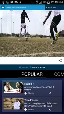 CeFlix android App screenshot 1