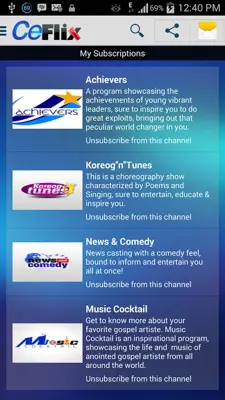 CeFlix android App screenshot 3